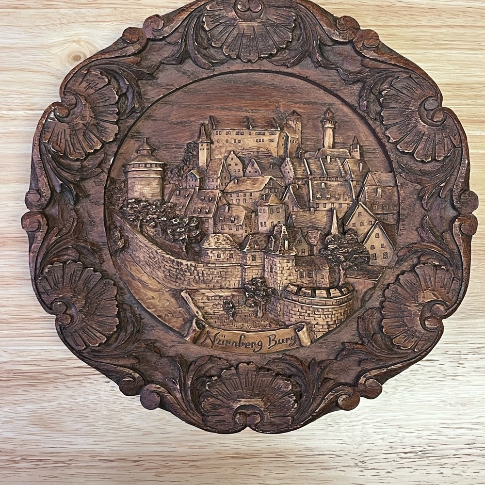 Nürnberg Burg Wooden Wall Art